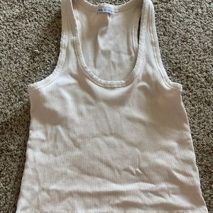 Two zara basic tanks (L &XL)